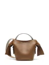 Acne Studios Musubi Mini Shoulder Bag In Brown