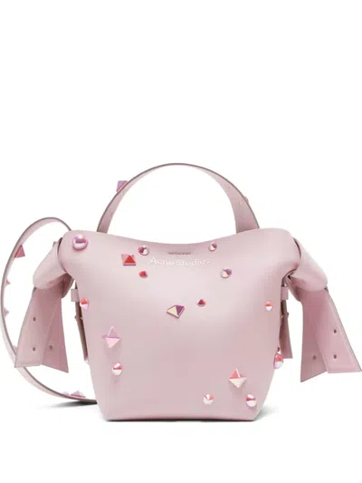 Acne Studios Musubi Crossbody Bag In Pink