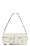 Acne Studios Musubi Shoulder Bag In White & Black