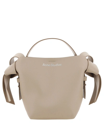 Acne Studios Musubi Handbag In Beige