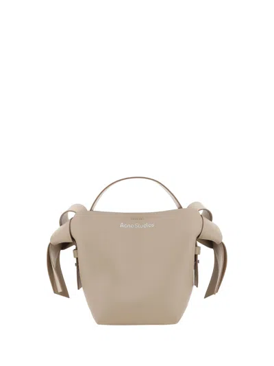 Acne Studios Musubi Handbag In Cgz Taupe Beige