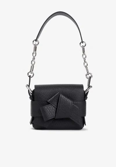 Acne Studios Structured Small Shoulder Bag In Black