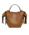 Acne Studios Musubi Mini Shoulder Bag In Brown