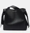 Acne Studios Musubi Medium Leather Shoulder Bag In Black