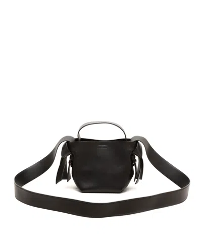 Pre-owned Acne Studios Musubi Micro Bag In Black