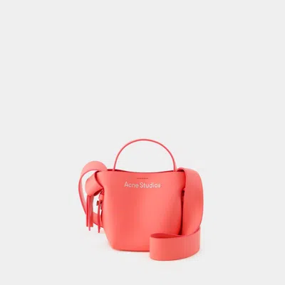 Acne Studios Musubi Micro Crossbody -  - Leather - Electric Pink