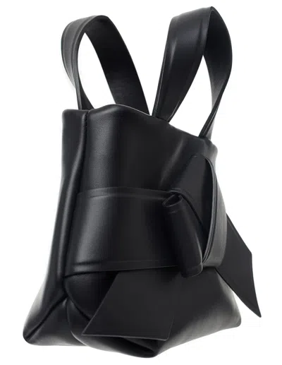 Acne Studios Musubi Micro Leather Bag In Black