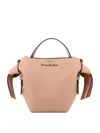 Acne Studios Musubi Salmon Pink Calf Leather Mini Bag In Pink