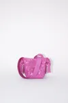 Acne Studios Musubi Micro Shoulder Bag In Fuchsia Pink