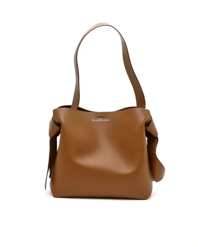 Acne Studios Musubi Midi Bag In Brown