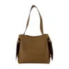 Acne Studios Musubi Midi New R Shoulder Bag In Brown