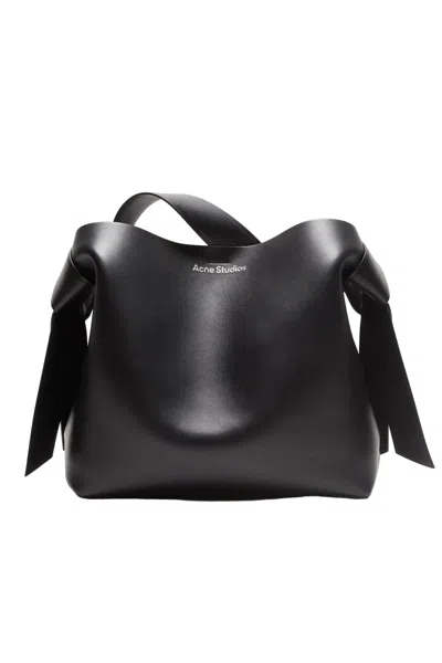 Acne Studios Musubi Midi Shoulder Bag In Black