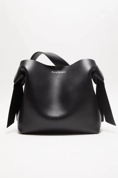 Acne Studios Musubi Midi Shoulder Bag In Black