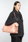 Acne Studios Musubi Midi Tote In Salmon Pink