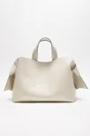Acne Studios Musubi Midi Tote In White,black