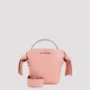 Acne Studios Musubi Salmon Pink Calf Leather Mini Bag In Salmon Pink
