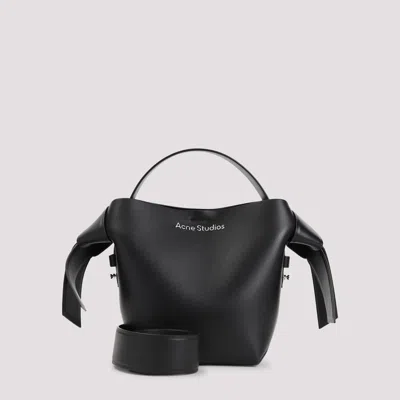 Acne Studios Musubi Mini Handbag In Black