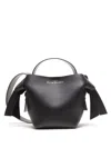 Acne Studios Women Musubi Mini Leather Handbag In Black