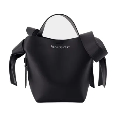 Acne Studios Musubi Mini R Crossbody In Black