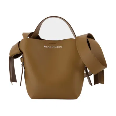 Acne Studios Musubi Mini R Crossbody -  - Leather - Brown