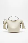 Acne Studios Musubi Mini Shoulder Bag In White,black