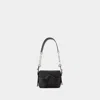 Acne Studios Musubi Leather Shoulder Bag In Black