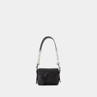 ACNE STUDIOS MUSUBI SHOULDER BAG - ACNE STUDIOS - LEATHER - BLACK