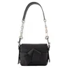 Acne Studios Musubi Leather Shoulder Bag In Black