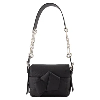 Acne Studios Structured Small Shoulder Bag In Black