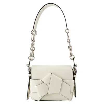 Acne Studios Women's Musubi Shoulder Bag In White