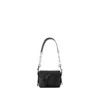 Acne Studios Musubi Leather Shoulder Bag In Black