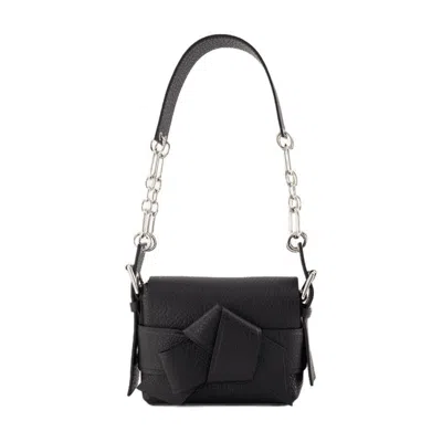 Acne Studios Structured Small Shoulder Bag In Black