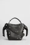 Acne Studios Musubi Shoulder Bag In Brown Leather In Brown