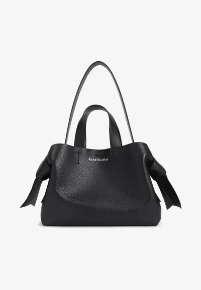 Acne Studios Musubi Shoulder Bag In Leather