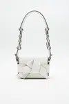 Acne Studios Women's Musubi Shoulder Bag In White