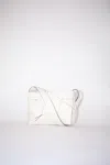 Acne Studios Musubi Shoulder Bag In White,black