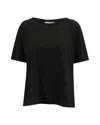 Acne Studios Nairobi C Base Tee In Black Cotton In Black