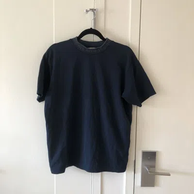 Pre-owned Acne Studios Navid Tee In Blue