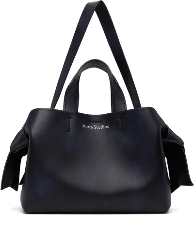 Acne Studios Navy Musubi Midi Tote