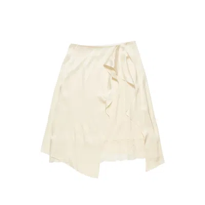 Acne Studios Neutrals Skirts - Asymmetric & Draped Skirts Women