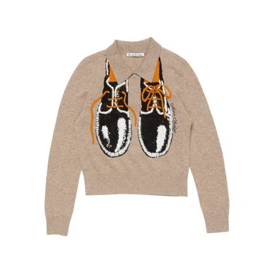 ACNE STUDIOS ACNE STUDIOS NEUTRALS SWEATERS & KNITWEAR - JUMPERS MEN
