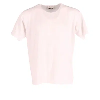 Acne Studios Niagara Pique T-shirt In White Cotton