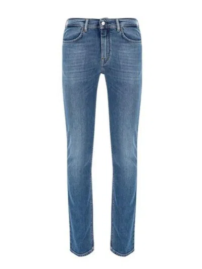 Acne Studios North Mid-rise Jeans In Blue
