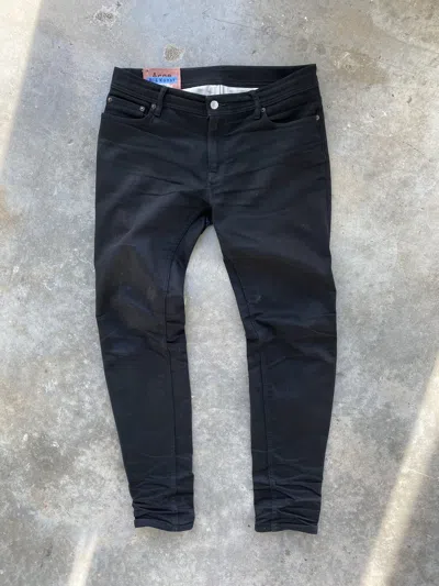 Pre-owned Acne Studios “ North Stay Black “ Denim Jeans Sz. 33