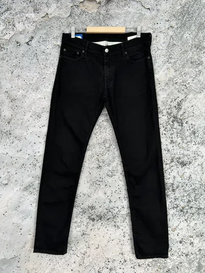 Pre-owned Acne Studios North Stay Black Designer Denim Pants