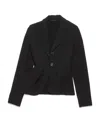 Acne Studios Notched-lapel Single-breasted Blazer In Black