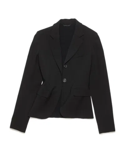 Acne Studios Notched-lapel Single-breasted Blazer In Black
