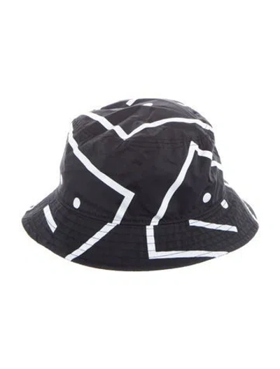 Pre-owned Acne Studios Nylon Bucket Hat In Multi