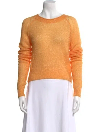 Pre-owned Acne Studios Nylon Crew Neck Sweater