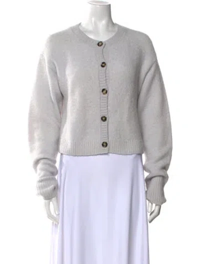 Pre-owned Acne Studios Nylon Crew Neck Sweater In Blue